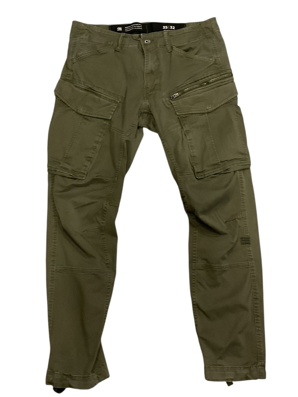 G-Star Raw Men’s Olive Green Cargo Pants